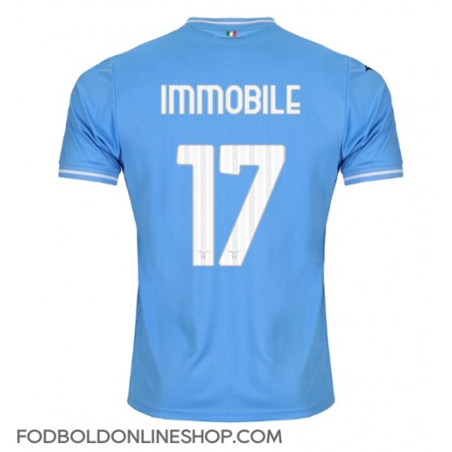 Lazio Ciro Immobile #17 Hjemmebanetrøje 2023-24 Kortærmet